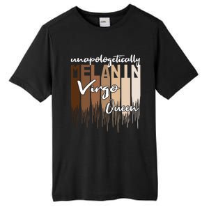 Virgo Unapologetically Melanin Queen For Black Gift Tall Fusion ChromaSoft Performance T-Shirt