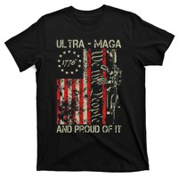 Vintage Ultra Maga Old American Flag 1776 We The People Usa Min T-Shirt