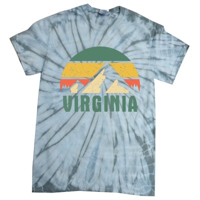 Virginia Usa Outdoors For Gift And Women Tie-Dye T-Shirt