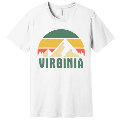 Virginia Usa Outdoors For Gift And Women Premium T-Shirt