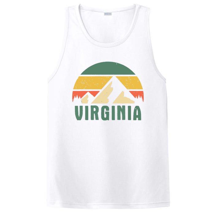 Virginia Usa Outdoors For Gift And Women PosiCharge Competitor Tank