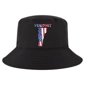 Vermont Usa Proud United States America Patriot Flag Vt Us Gift Cool Comfort Performance Bucket Hat