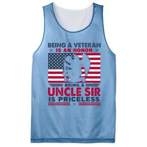 Veteran Uncle Sir Uncle Usa Flag 4th Of July Mesh Reversible Basketball Jersey Tank