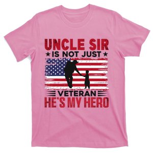 Veteran Uncle Sir Uncle Usa Flag 4th Of July T-Shirt