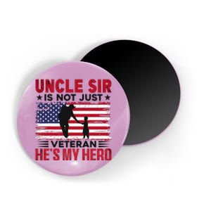 Veteran Uncle Sir Uncle Usa Flag 4th Of July Magnet