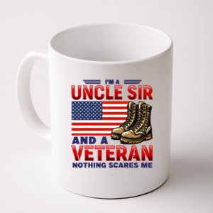 Veteran Uncle Sir Uncle Usa Flag 4th Of July Coffee Mug