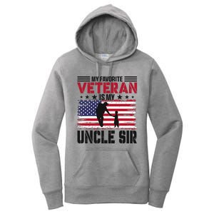 Veteran Uncle Sir Uncle Usa Flag 4th Of July Women's Pullover Hoodie