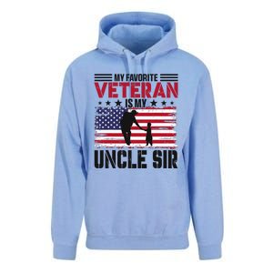 Veteran Uncle Sir Uncle Usa Flag 4th Of July Unisex Surf Hoodie