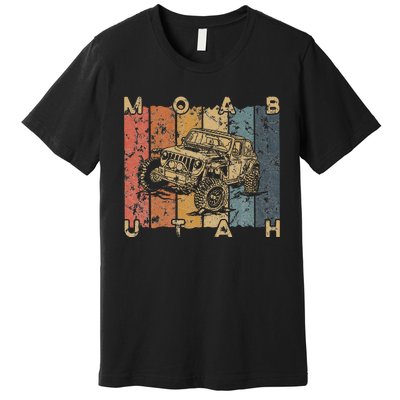 Vintage Utah Souvenirs Utahs Mountain Desert Off Road Premium T-Shirt