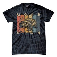 Vintage Utah Souvenirs Utahs Mountain Desert Off Road Tie-Dye T-Shirt