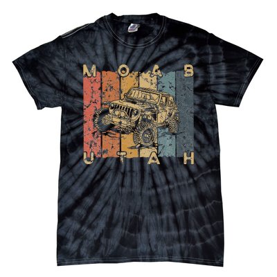 Vintage Utah Souvenirs Utahs Mountain Desert Off Road Tie-Dye T-Shirt