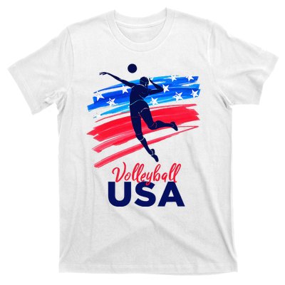 Volleyball Usa Support T-Shirt