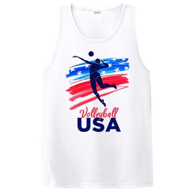 Volleyball Usa Support PosiCharge Competitor Tank