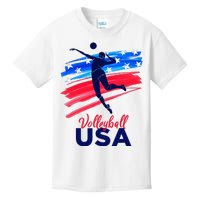 Volleyball Usa Support Kids T-Shirt