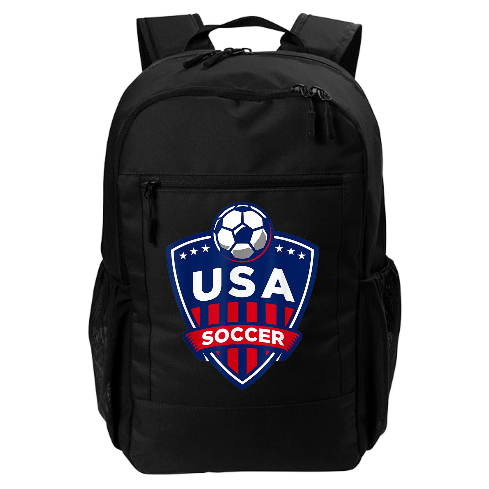 Vintage USA Soccer American Flag Football Jersey Backpack