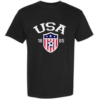 Vintage USA Soccer Garment-Dyed Heavyweight T-Shirt