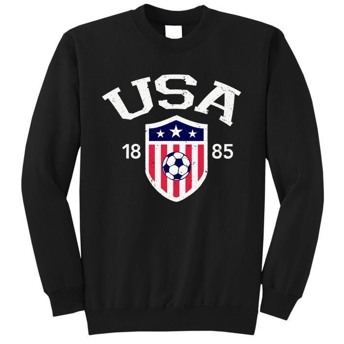 Vintage USA Soccer Tall Sweatshirt