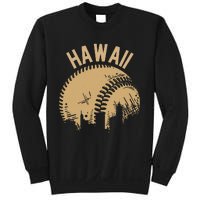 Vintage USA State Fan Player Coach Hawaii Baseball Sweatshirt