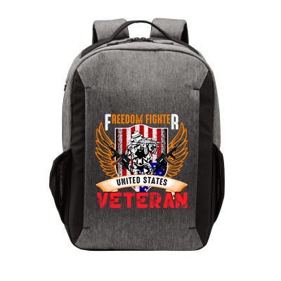 Veteran United States Freedom Fighter Vector Backpack