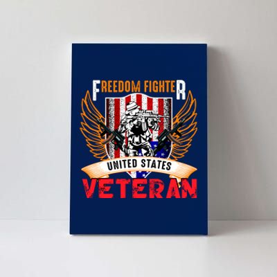 Veteran United States Freedom Fighter Canvas