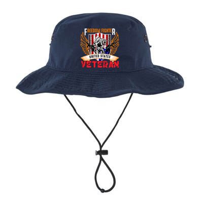 Veteran United States Freedom Fighter Legacy Cool Fit Booney Bucket Hat