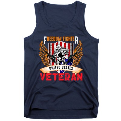 Veteran United States Freedom Fighter Tank Top