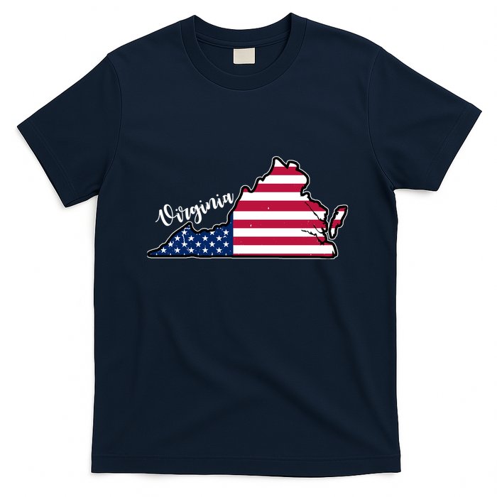 Virginia United States Map T-Shirt