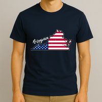 Virginia United States Map T-Shirt