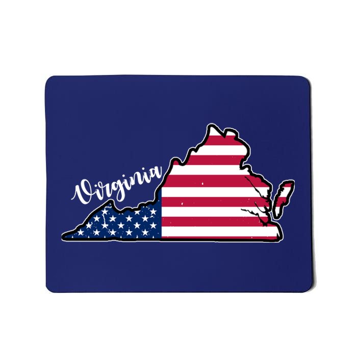 Virginia United States Map Mousepad