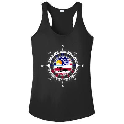 Vintage United States Compass Ladies PosiCharge Competitor Racerback Tank