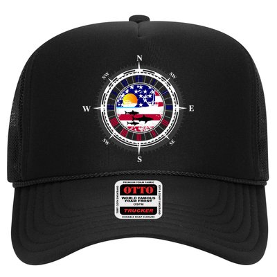 Vintage United States Compass Trucker Hat