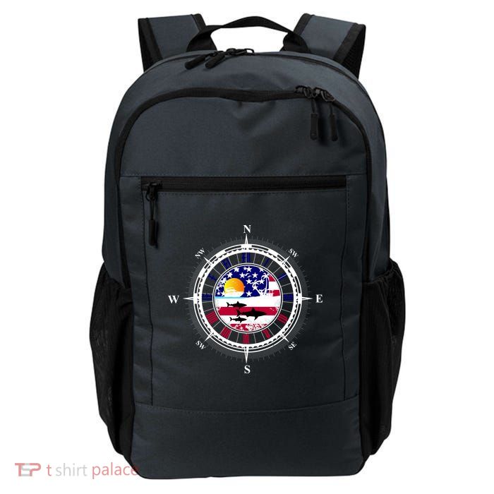 Vintage United States Compass Backpack