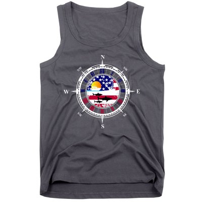 Vintage United States Compass Tank Top