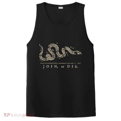 Vintage United States Ben Franklin 1754 Join Or Die Snake PosiCharge Competitor Tank