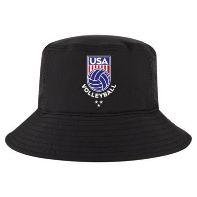 Volleyball USA Support The Team USA Flag Beach T Cool Comfort Performance Bucket Hat