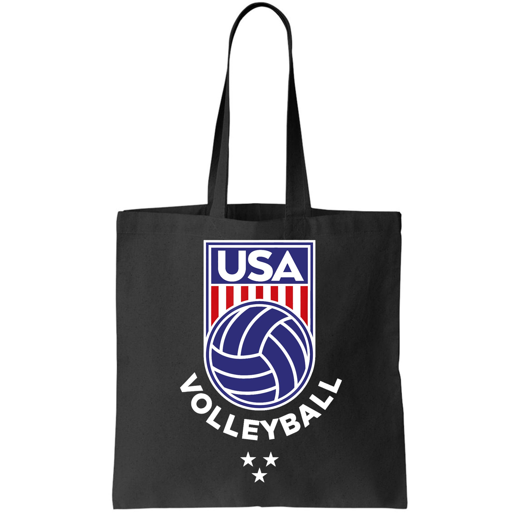 Volleyball USA Support The Team USA Flag Beach T Bag