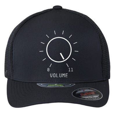 Volume Up To 11 These Go To 11 Amplifier Cool Guitar Flexfit Unipanel Trucker Cap