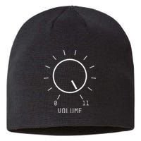 Volume Up To 11 These Go To 11 Amplifier Cool Guitar Sustainable Beanie