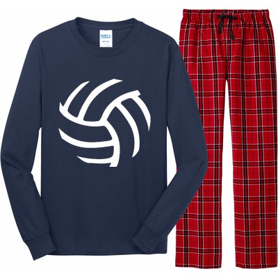 Volleyball Unisex T Long Sleeve Pajama Set