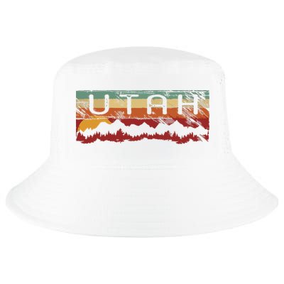 Vintage Utah Utah Hiking T Cool Comfort Performance Bucket Hat