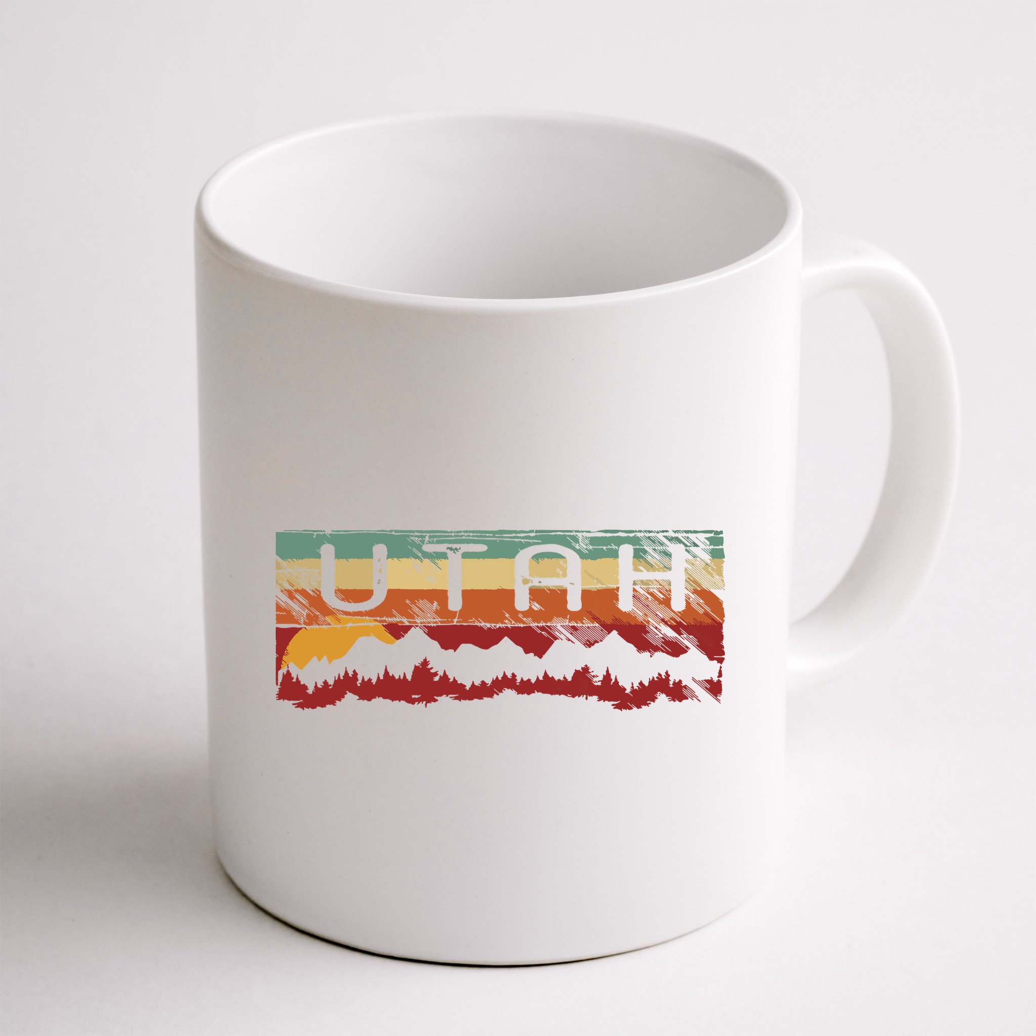 Vintage Utah Utah Hiking T Mug