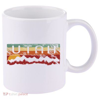 Vintage Utah Utah Hiking T 11oz C Handle Ceramic Mug