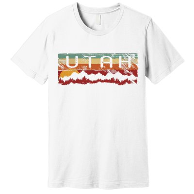 Vintage Utah Utah Hiking T Premium T-Shirt
