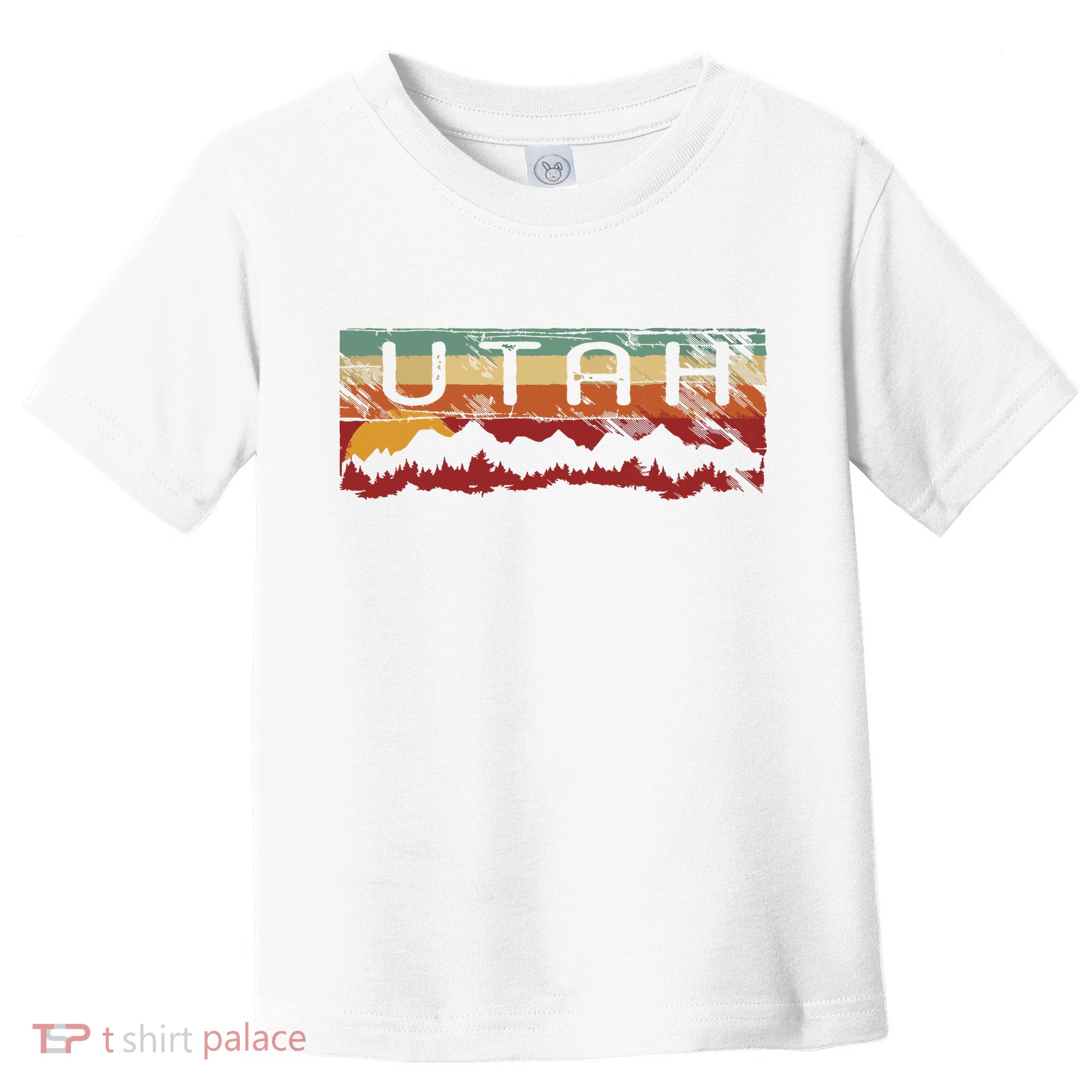 Vintage Utah Utah Hiking T Toddler T-Shirt