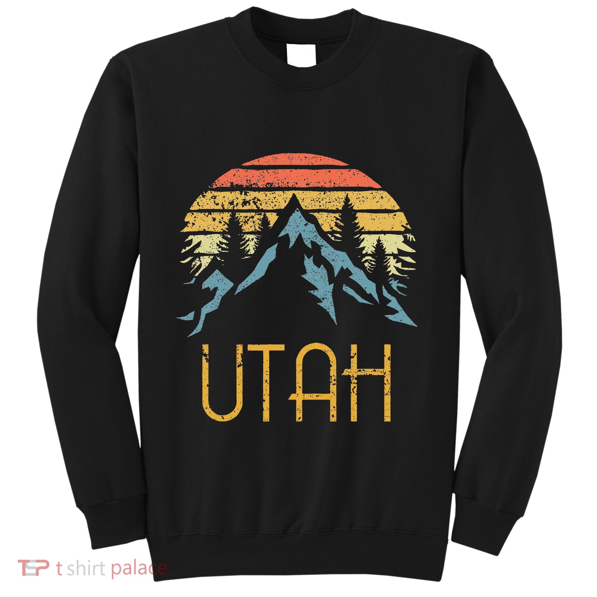 Vintage UT Utah Mountains Outdoor Adventure Sweatshirt