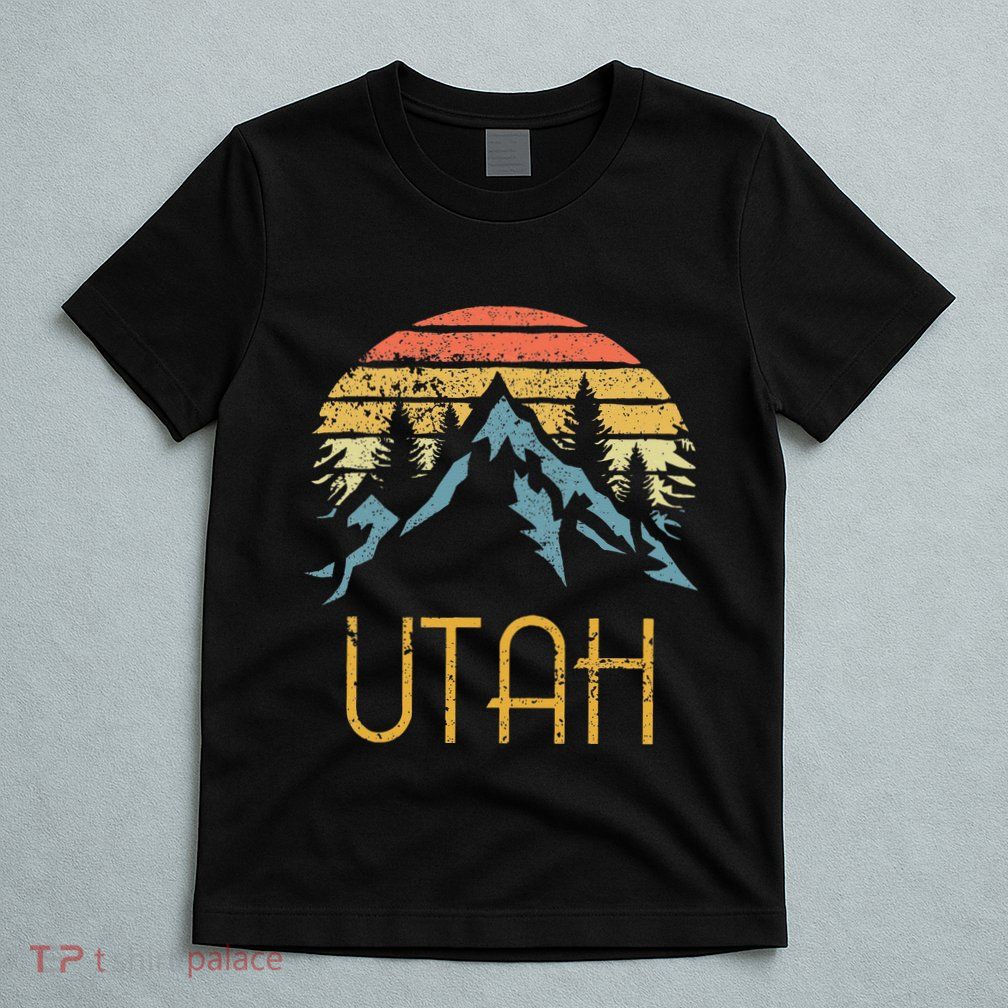 Vintage UT Utah Mountains Outdoor Adventure T-Shirt