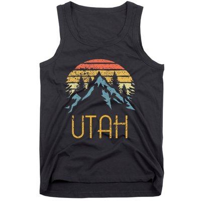 Vintage UT Utah Mountains Outdoor Adventure Tank Top