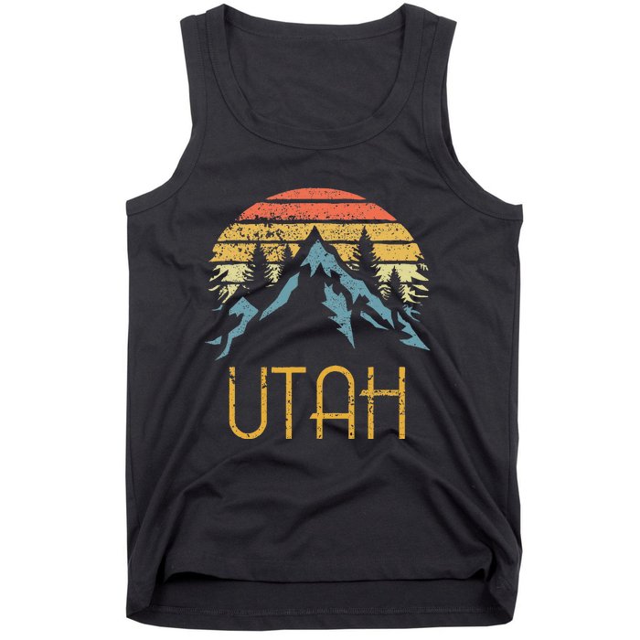 Vintage UT Utah Mountains Outdoor Adventure Tank Top