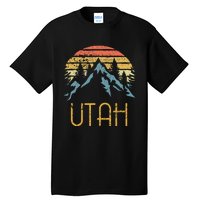 Vintage UT Utah Mountains Outdoor Adventure Tall T-Shirt