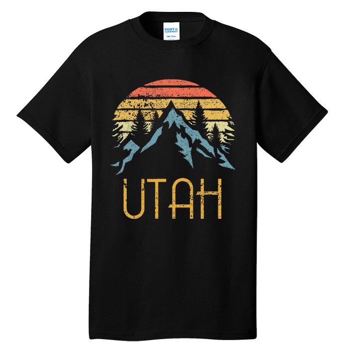 Vintage UT Utah Mountains Outdoor Adventure Tall T-Shirt